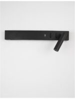 Aplica Nova Luce Vida, negru satinat, cod 9533521 - imagine 8