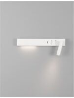 Aplica Nova Luce Vida, alb satinat, cod 9533523 - imagine 9