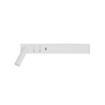 Aplica Nova Luce Vida, alb satinat, cod 9533524