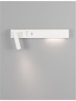 Aplica Nova Luce Vida, alb satinat, cod 9533524 - imagine 5