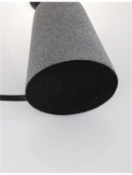 Lampa de masa Nova Luce Zero, beton gri/sticla opal, 1x5 W, cod 9577010 - imagine 5