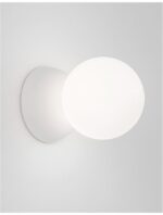 Aplica Nova Luce Zero, ghips alb/sticla opal, 1x5 W, cod 9577013 - imagine 8