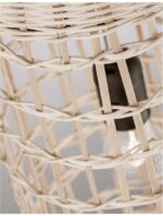 Pendul Nova Luce Mia, 1x12W, ratan natur, cod 9585081 - imagine 6