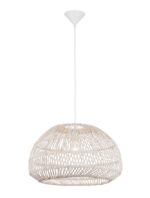 Pendul Nova Luce Melody, 1x12W, ratan alb, cod 9586431 - imagine 11