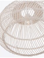 Pendul Nova Luce Melody, 1x12W, ratan alb, cod 9586431 - imagine 9