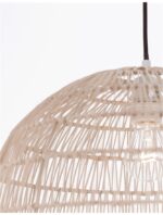 Pendul Nova Luce Melody, 1x12W, ratan natur, cod 9586446 - imagine 7