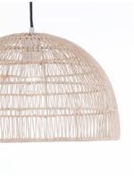 Pendul Nova Luce Melody, 1x12W, ratan natur, cod 9586446 - imagine 6