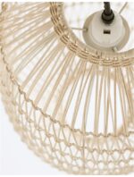 Pendul Nova Luce Melody, 1x12W, ratan natur, cod 9586766 - imagine 6