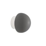 Aplica Nova Luce Netune, beton gri/aluminiu alb, 6 W, cod 9831051