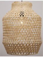 Pendul Nova Luce Mia, 1x12W, ratan natur, cod 9858659 - imagine 6