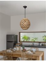 Pendul Nova Luce Griffin, 1x12W, cod  9858720 - imagine 8
