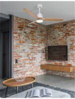 Plafoniera cu ventilator Nova Luce alb mat, cod 9952314 - imagine 7