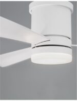 Plafoniera cu ventilator Nova Luce, alb mat, cod 9953015 - imagine 5