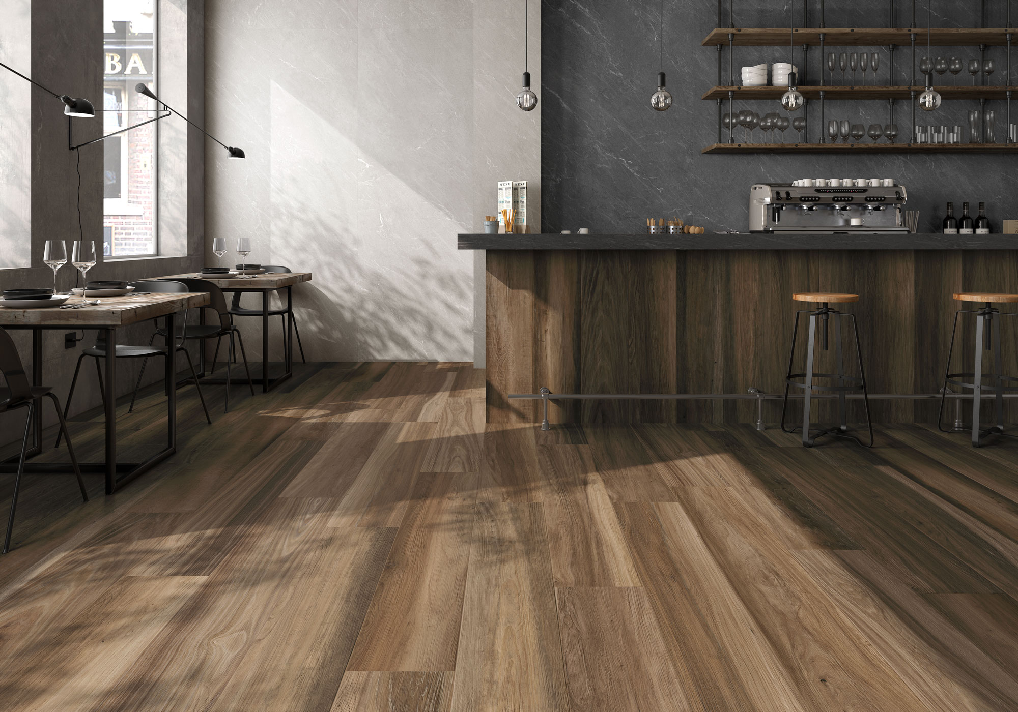ambientes_imagen_687 Gresie Lakewood ITT Ceramic, portelanata, rectificata, finisaj mat - imagine 1