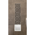 Raft incastrat pentru hartie igienica Balneo Wall Box, alb - imagine 4