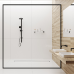Set rigola pentru dus plus capac 120 cm Balneo Duplex inox periat - imagine 5