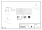 Cadita de dus rectangulara Balneo Stone Tray, 140x90x2.5 cm, material compozit, gri deschis - imagine 6