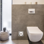 Raft incastrat pentru hartie igienica Balneo Wall Box, inox periat - imagine 4
