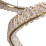 Suspensie Maxlight Charme, cristal K9, 60W, cod P0477 - imagine 3