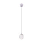 Pendul Nobile Maxlight, argintiu, led 1x6W, cod P0478