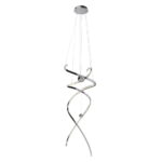 Suspensie Ritz Maxlight, crom, led 100W, cod P0482D