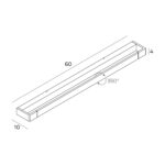 Aplica Flink Maxlight, auriu mat, 18W, cod W0319 - imagine 2
