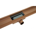 Set rigola pentru dus plus capac 80 cm Balneo Duplex Next cupru periat - imagine 6