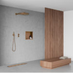 Set rigola pentru dus plus capac 80 cm Balneo Duplex Next cupru periat - imagine 8