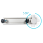 Set rigola pentru dus plus capac 120 cm Balneo Side-Drain, inox periat - imagine 4
