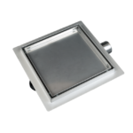 Set rigola patrata pentru dus plus capac 15 cm Balneo SQ-Drain, inox periat - imagine 6