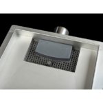 Set rigola patrata pentru dus plus capac 15 cm Balneo SQ-Drain, inox periat - imagine 4