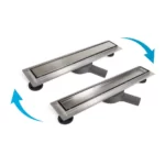 Set rigola pentru dus plus capac 120 cm Balneo 360 Drain inox periat - imagine 6