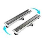 Set rigola pentru dus plus capac 50 cm Balneo Duplex Next inox periat - imagine 7