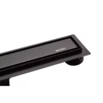Set rigola pentru dus plus capac 50 cm Balneo Duplex Next negru periat - imagine 2