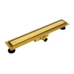Set rigola pentru dus plus capac 100 cm Balneo Duplex Next, auriu periat