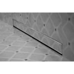 Set rigola verticala pentru dus plus capac 70 cm Balneo W-Drain inox periat - imagine 3