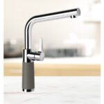Baterie bucatarie Schock SC-540 Cristalite Asphalt, aspect granit, cartus ceramic, gri asfalt - imagine 3