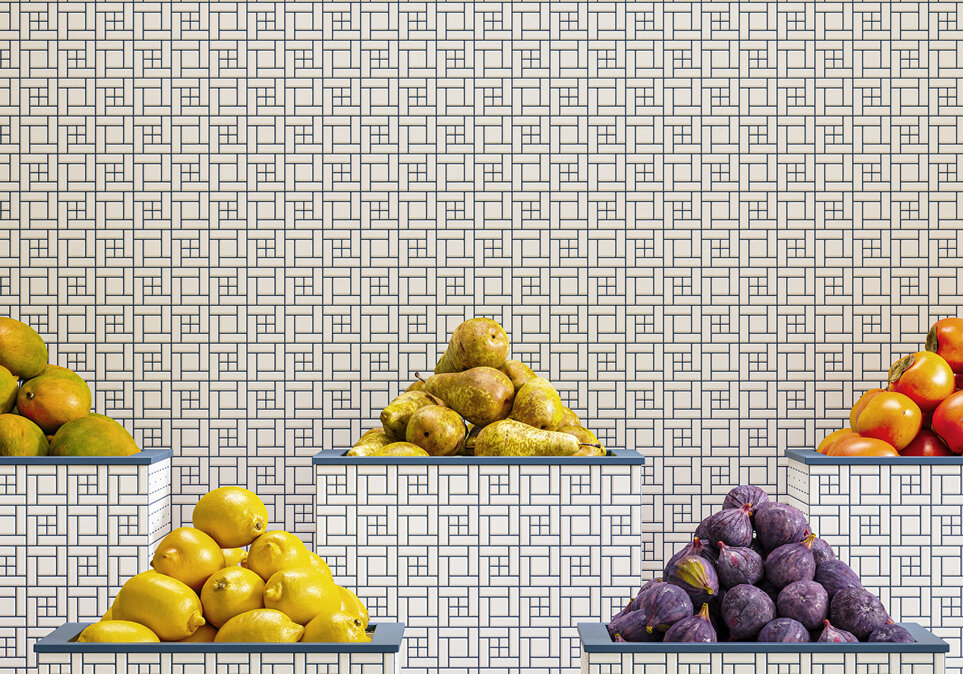 Appiani_Pastelli_Fruttivendolo_Crop Mozaic ceramic Appiani Pastelli Ostrica, 30x30 cm - imagine 1