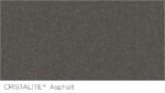 Chiuveta bucatarie Schock Manhattan D-150S Cristalite Asphalt 780x500 mm, granit, reversibila, montare pe blat, gri asfalt - imagine 7