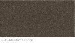 Chiuveta bucatarie Schock Mono N-100 Cristadur Bronze 570x510 mm cu sifon automat, granit, montare pe blat, maro bronz - imagine 5