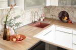 Chiuveta bucatarie Schock Nemo N-100S Cristalite Concrete 490x510 mm, granit, montare pe blat, gri beton - imagine 5