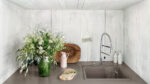 Chiuveta bucatarie Schock Galaxy N-100 Cristadur Magnolia 600x530 mm, granit, montare pe blat, alb - imagine 5