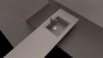 Chiuveta bucatarie Schock Galaxy N-100 Cristadur Magnolia 600x530 mm, granit, montare pe blat, alb - imagine 3