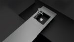 Chiuveta bucatarie Schock Mono N-100S Cristadur Polaris 490x510 mm cu sifon automat, granit, montare pe blat, alb polar - imagine 3