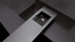 Chiuveta bucatarie Schock Ronda D-100 Cristalite Alpina 580x500 mm, granit, reversibila, montare pe blat, alb - imagine 2