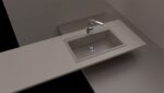 Chiuveta bucatarie Schock Signus N-100XL Cristadur Puro 790x500 mm, granit, montare pe blat, negru intens - imagine 5