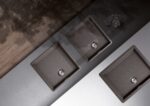 Chiuveta bucatarie Schock Greenwich N-100L Cristadur Magma, 556x456 mm, granit, montare pe/sub blat, negru metalizat - imagine 3