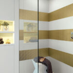 Mozaic ceramic Appiani Diva Mustard , 30x30 cm