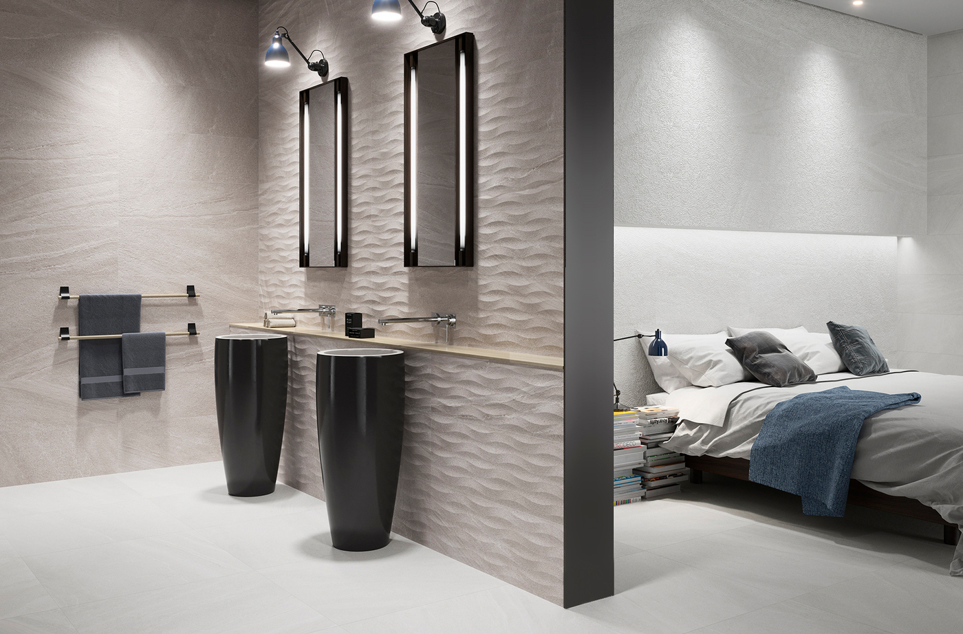 imagen97321g Faianță Stoneage Metropol, rectificată, finisaj mat - imagine 1