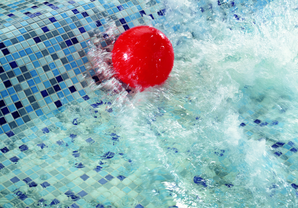 palla rossa piscina Mozaic ceramic Appiani Mix Wellness&Pool, 30x30 cm - imagine 1